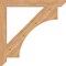 Ekena Millwork Westlake Slat Smooth Bracket, Western Red Cedar, 3 1/2"W x 36"D x 36"H BKT04X36X36WTL06SWR - alternate 2
